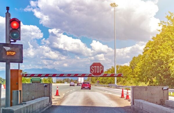 Picture of a toll booth