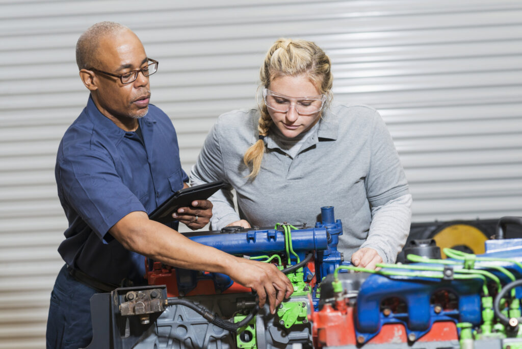 A technician at a training program.(Photo: iStock)