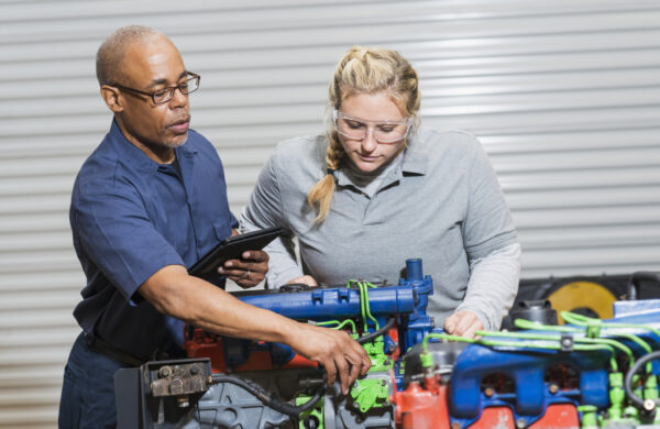A technician at a training program.(Photo: iStock)