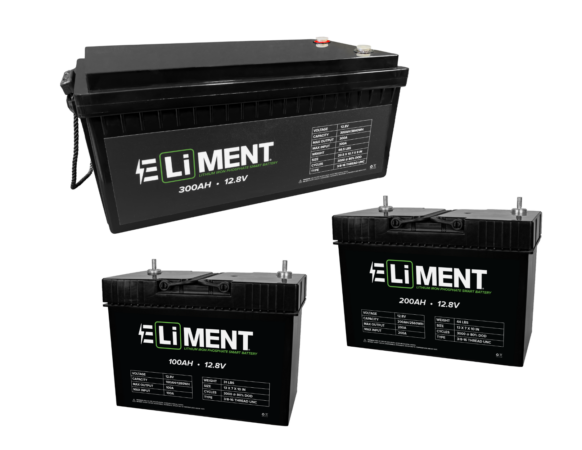 vanair ELiMENT 12V LiFEPO4 Batteries LR alternate text for this image