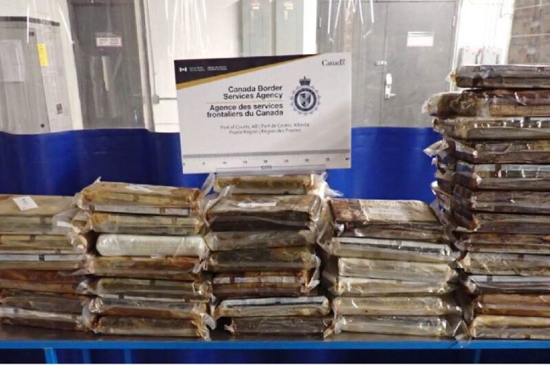 Cocaine confiscated at Coutts