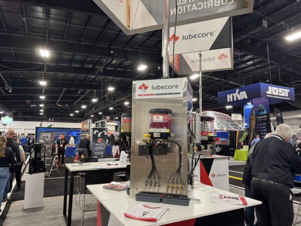lubrication system on display at Truck World 2026