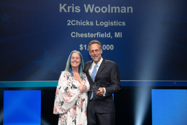Kris Woolman_Landstar Rookie of the Year alternate text for this image