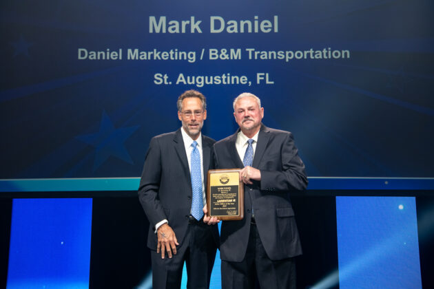 Mark Daniel_Landstar LSO of the Year alternate text for this image