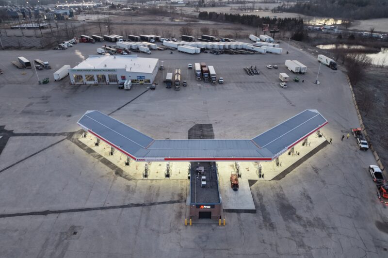 Picture of a travel stop