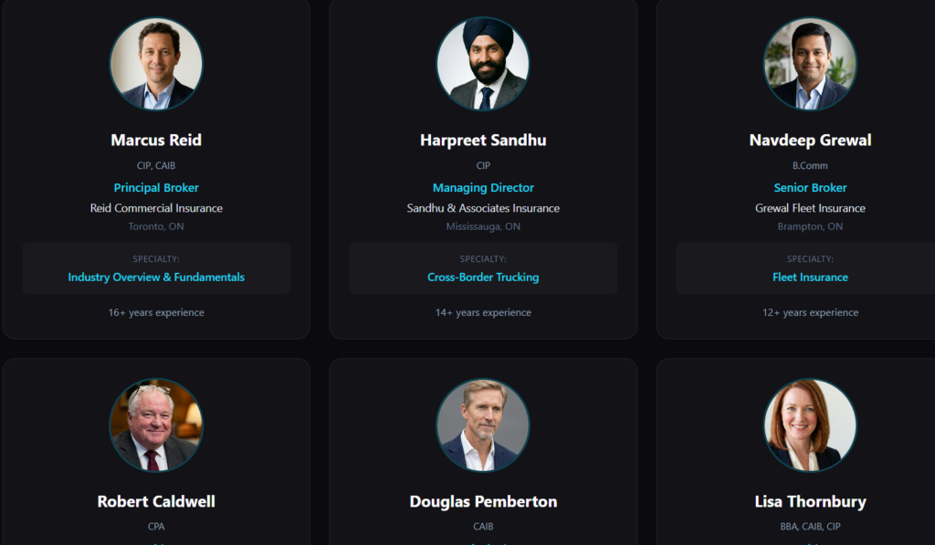 New slate of experts