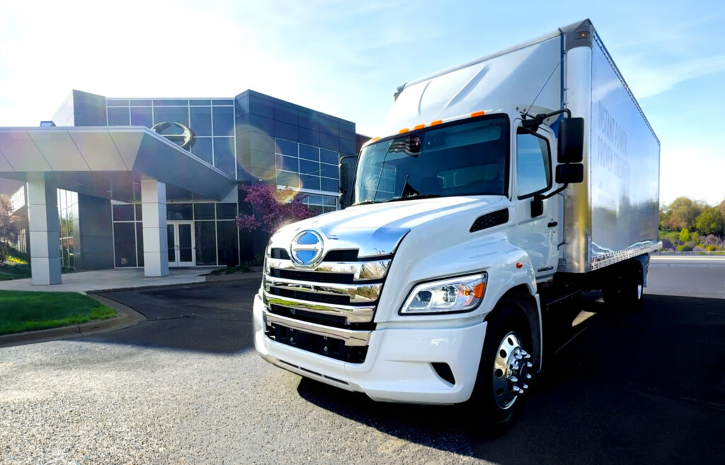 Picture of Hino electric truck