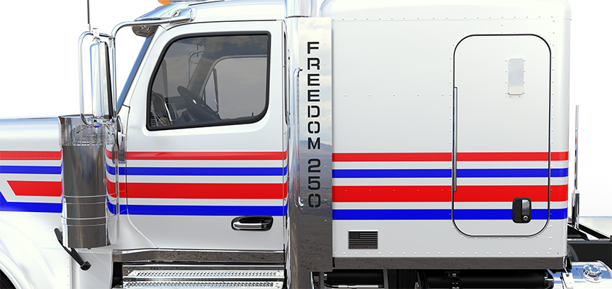 close-up of truck
