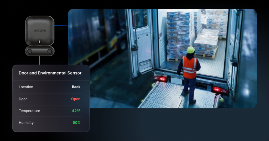 Reefer Monitoring sensor product demo image