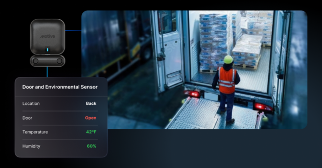 Reefer Monitoring sensor product demo image