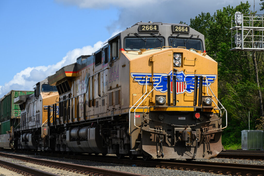 Union Pacific train