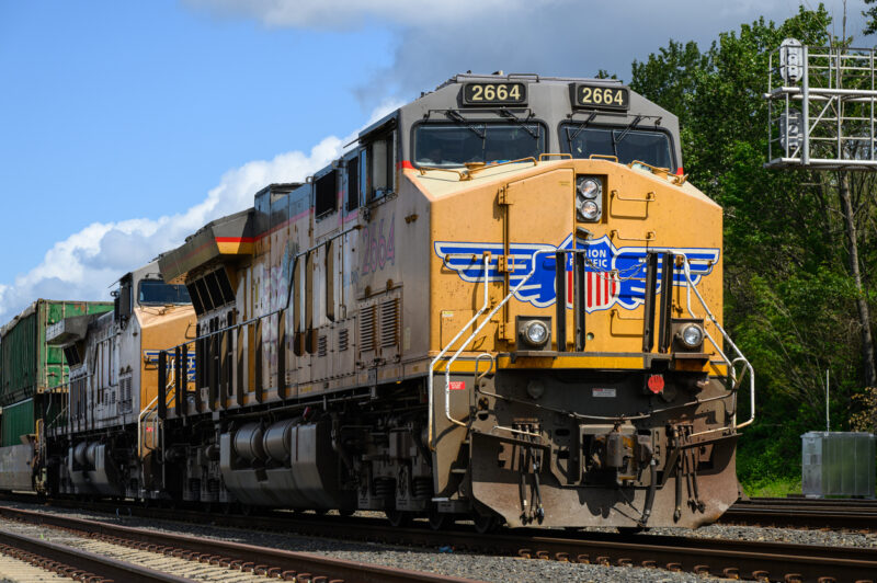 Union Pacific train