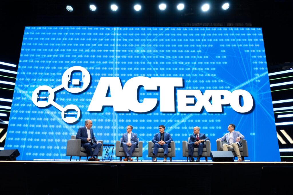 act expo fleet panel on stage