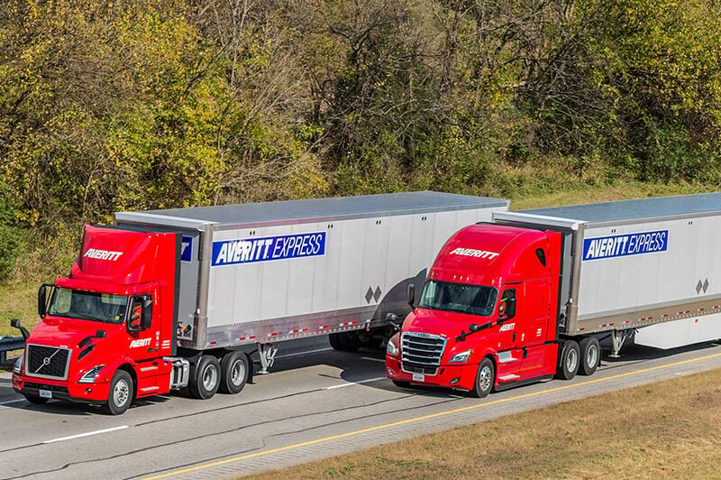Averitt Express trucks