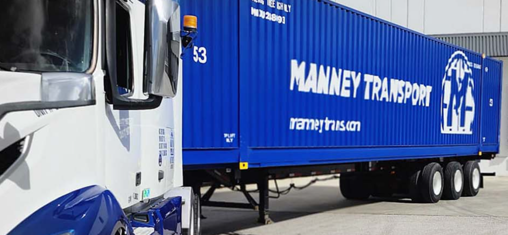 Manney Transport truck