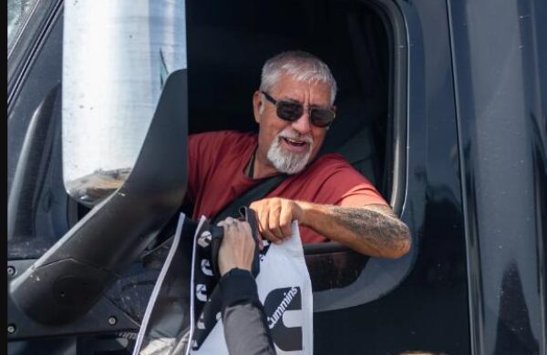 STA serves up BBQ for truck drivers at Langham weigh scale article image