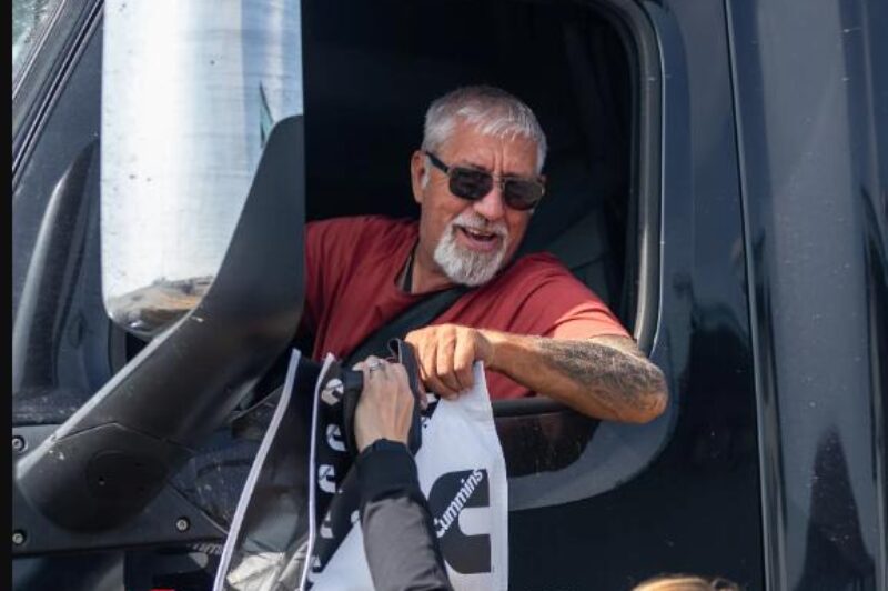 STA serves up BBQ for truck drivers at Langham weigh scale article image