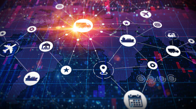 Supply chain graphic