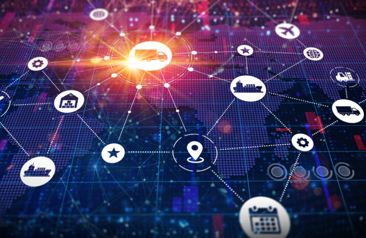 Supply chain graphic