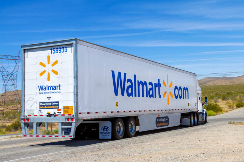 Walmart truck