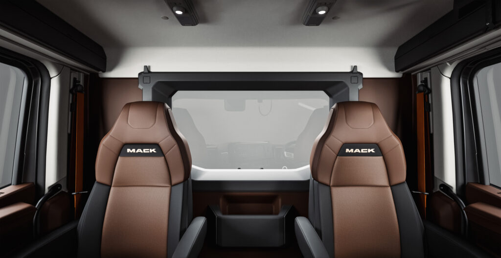 Mack Granite seats