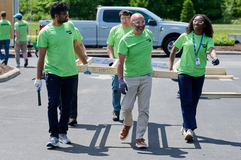 Habitat for Humanity build at Bendix on Monday, June 1, 2026 in Avon, OH