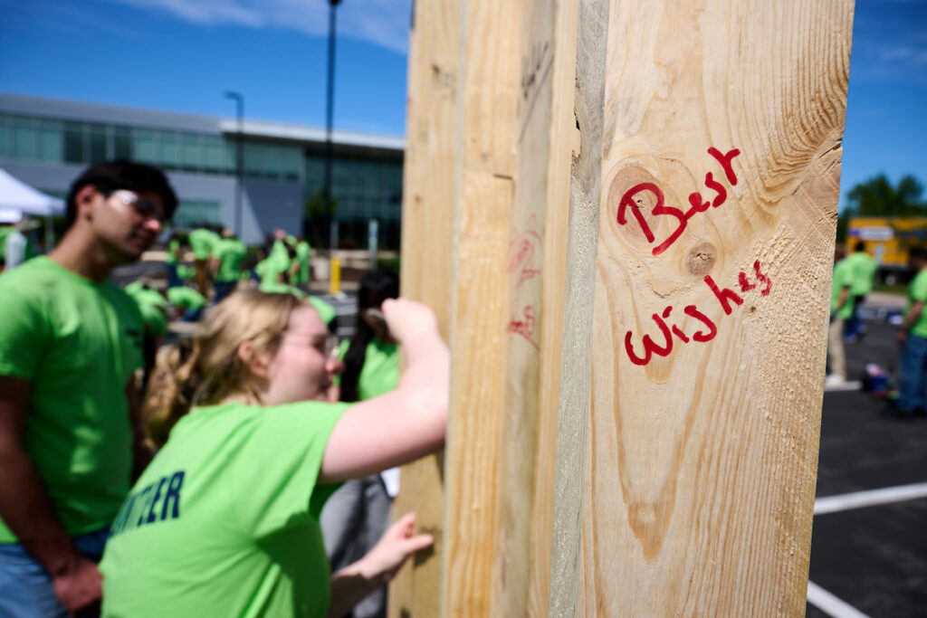 Habitat for Humanity build at Bendix on Monday, June 1, 2026 in Avon, OH