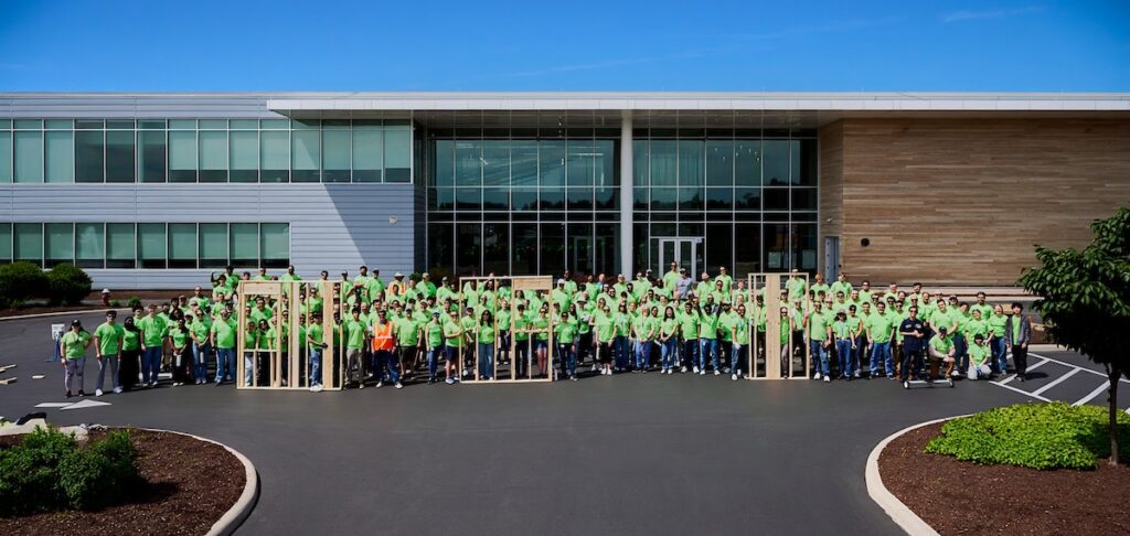 Habitat for Humanity build at Bendix on Monday, June 1, 2026 in Avon, OH