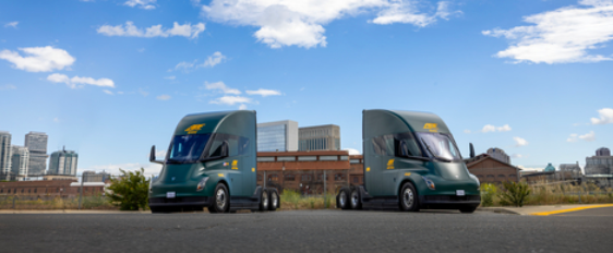 ABF Tesla Semis
