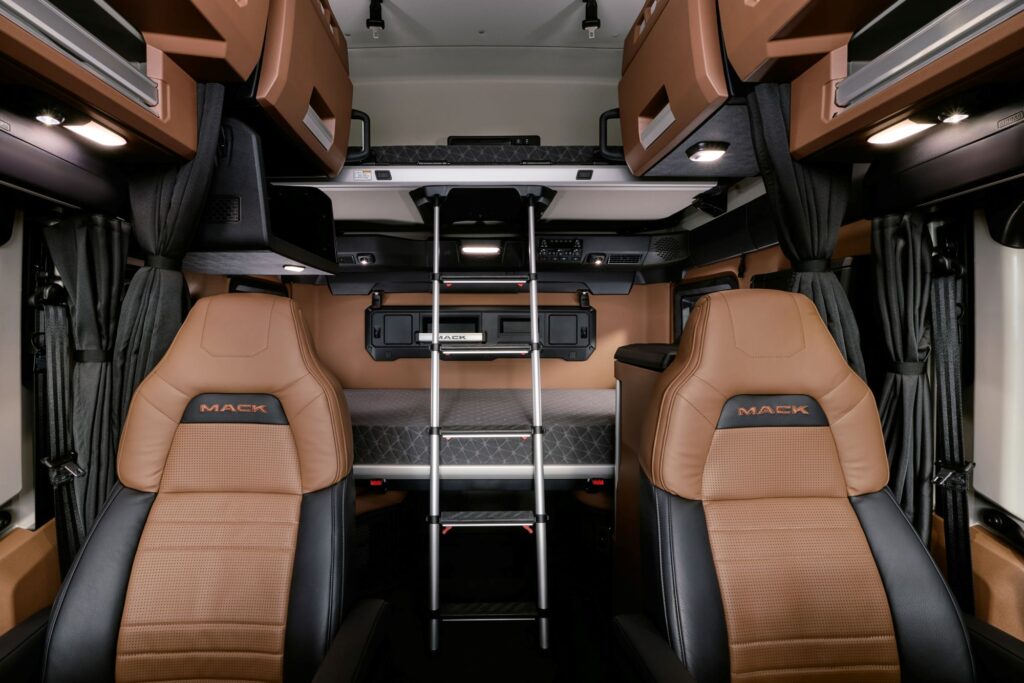Mack Pioneer interior