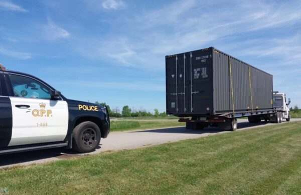 Truck and OPP cruiser