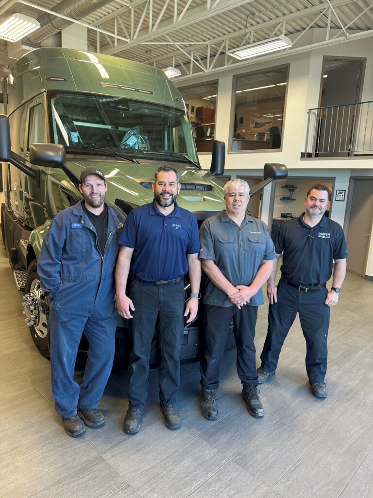 Team Regenerates from Beaver Truck Centre, Winnipeg, MB pictured left to right: Cameron Glass, Sergio Galdamez, Randall Wiebe, and Chris Ingram.