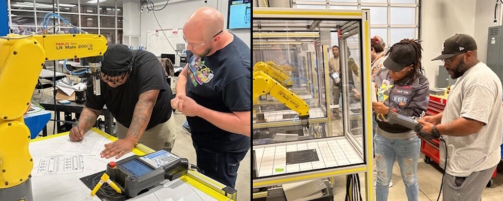 Yokohama employees learning new skills