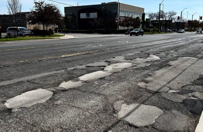 Hamilton's Barton Street earns dubious distinction as Ontario's worst road article image