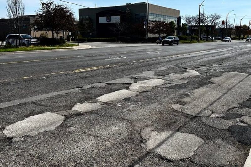 Hamilton's Barton Street earns dubious distinction as Ontario's worst road article image