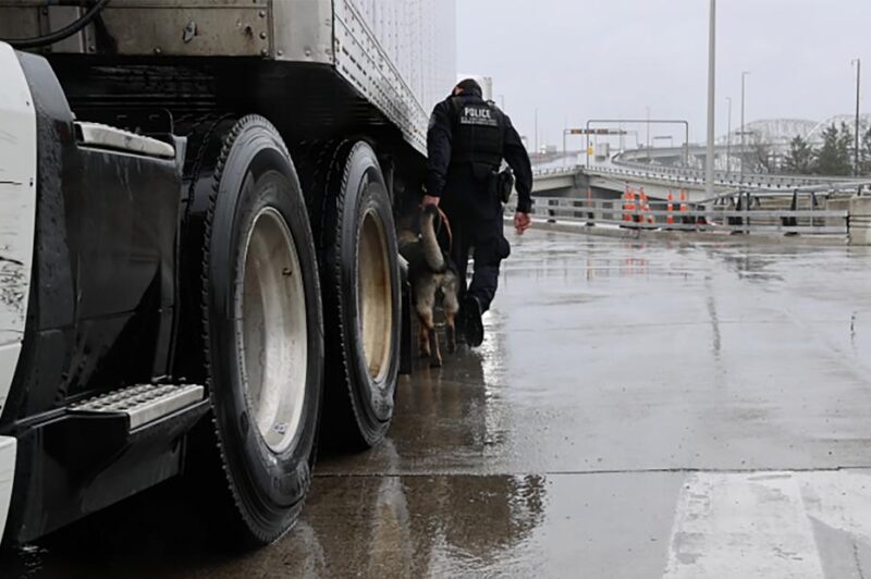 CBP seizes 133 lb. of cocaine from Canada-bound truck near Blue Water Bridge article image