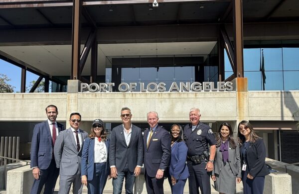 Duffy at Port of L.A.
