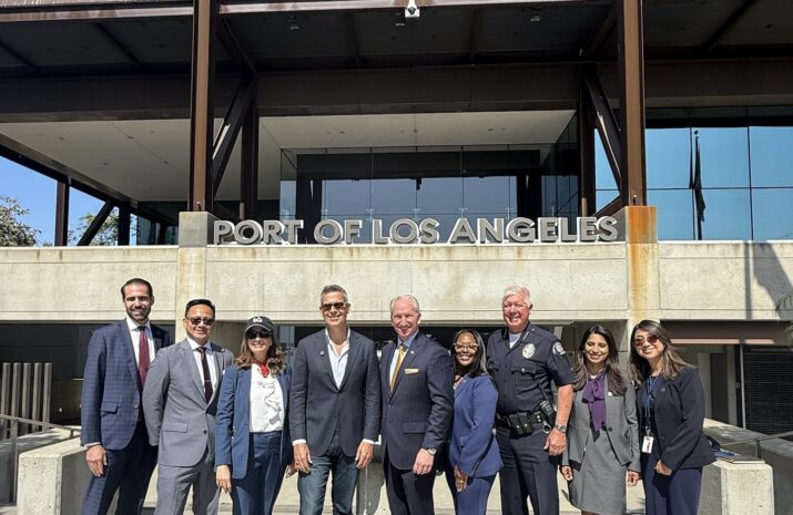 Duffy at Port of L.A.