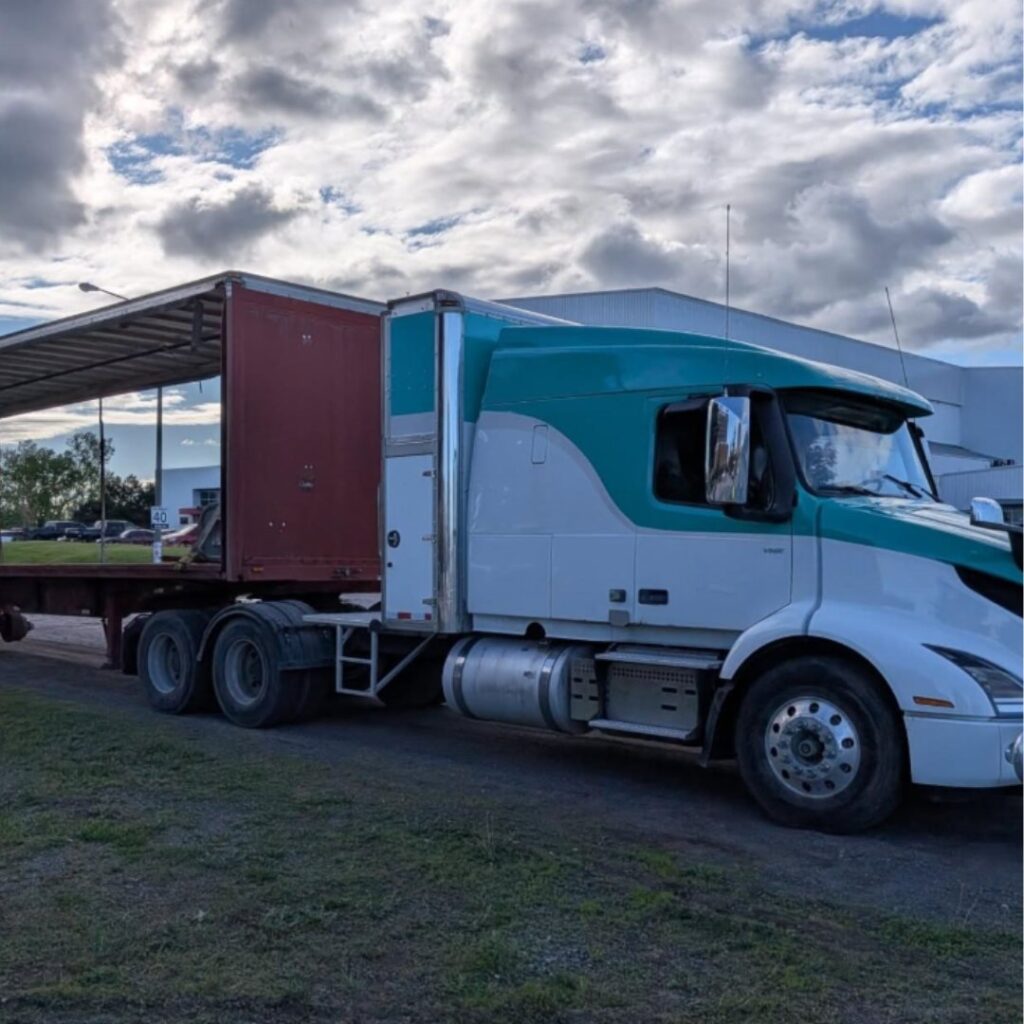 truck placed OOS
