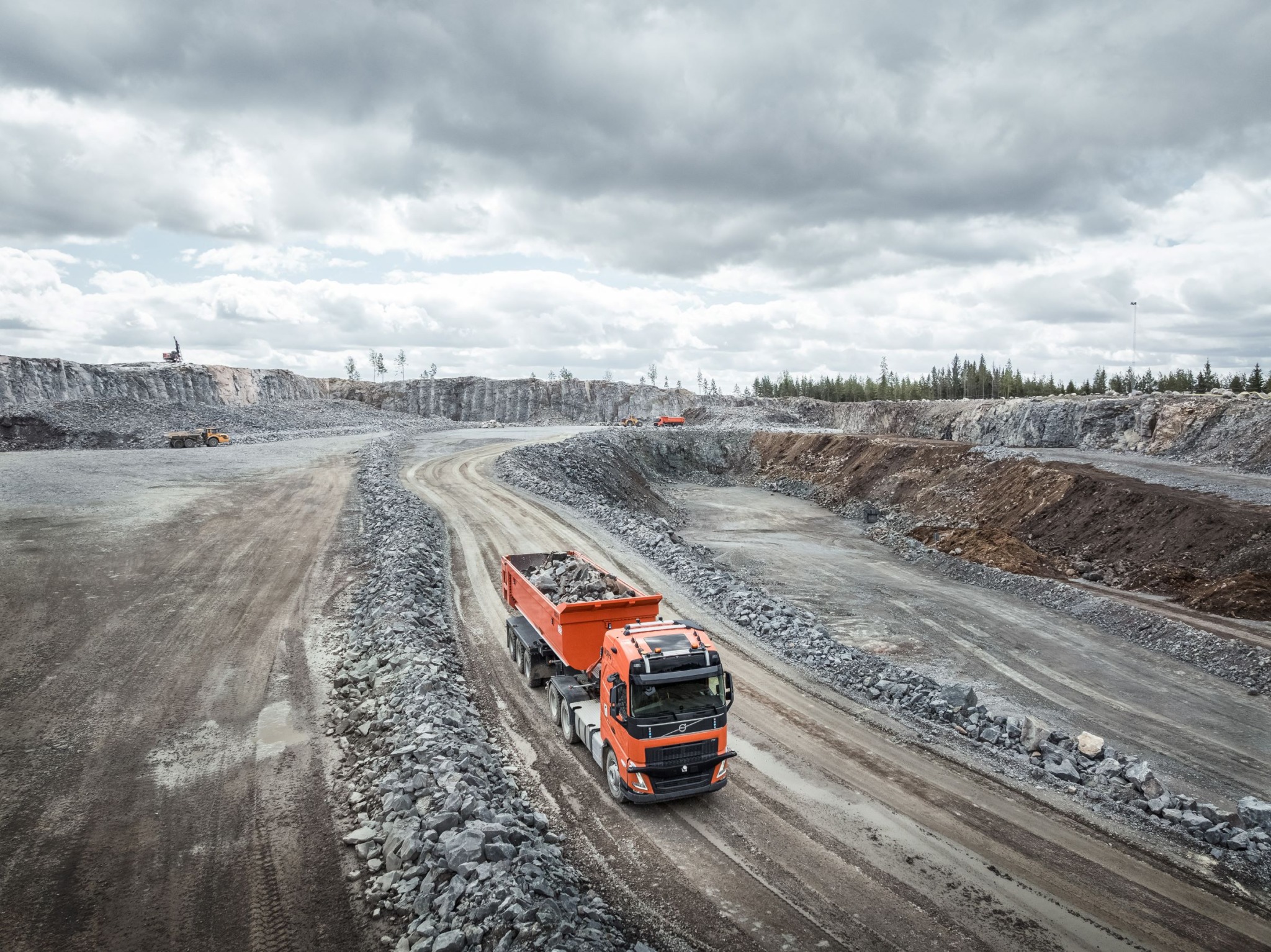 Volvo, Boliden move 700,000 tonnes autonomously at Swedish mine