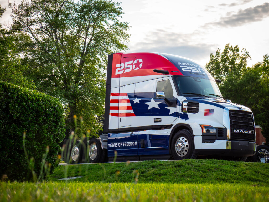 Picture of a Mack Truck