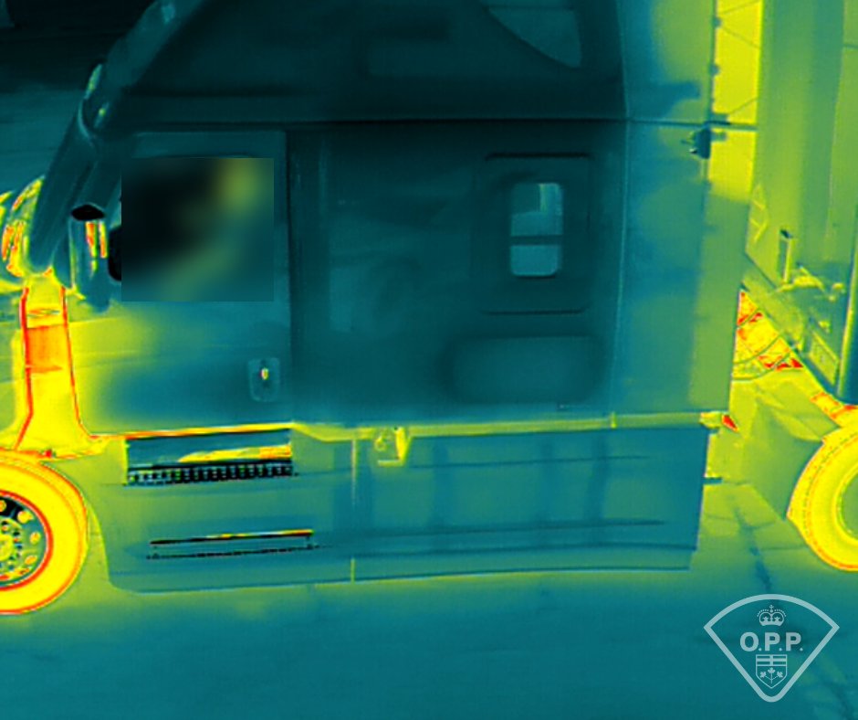 Thermal-imaging drone aids Ontario truck inspection blitz