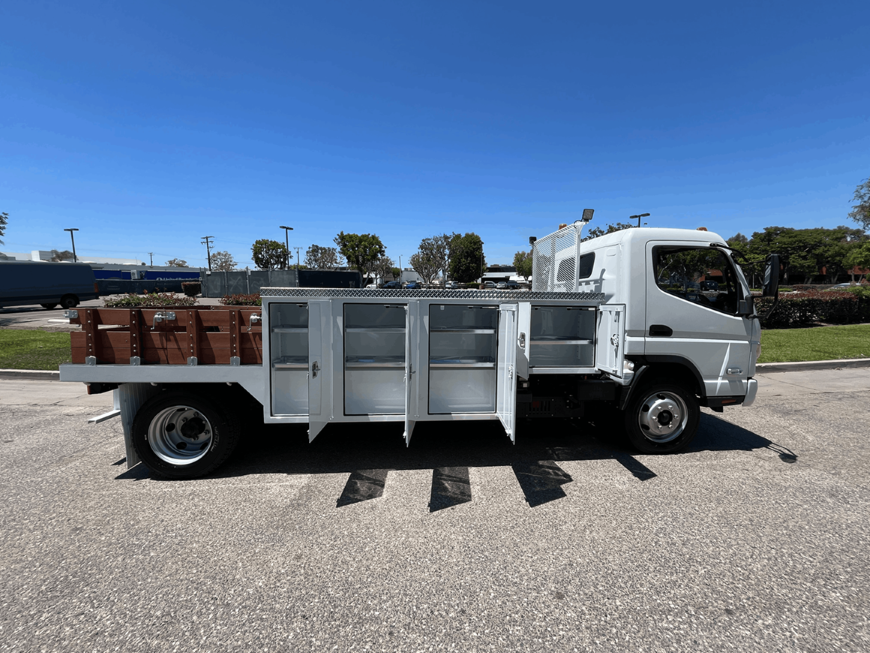 Rizon electric truck in lot