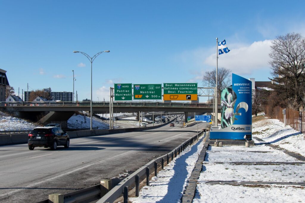 Quebec/Ontario border
