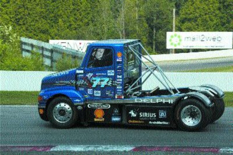 FIRST TO THE FINISH LINE: Mosport will be one of three courses for the TONKA 2003 Super Truck Celebrity Challenge.