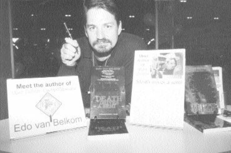 AWARD WINNER?: Edo van Belkom, author of Mark Dalton, Owner/operator, is up for two prestigious awards.