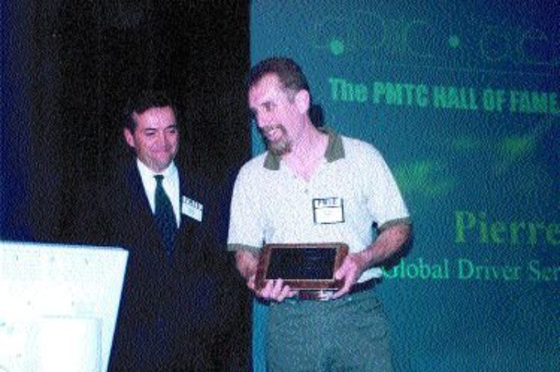 HALL OF FAMER: Driver Pierre Vzina earned distinction for his driving.