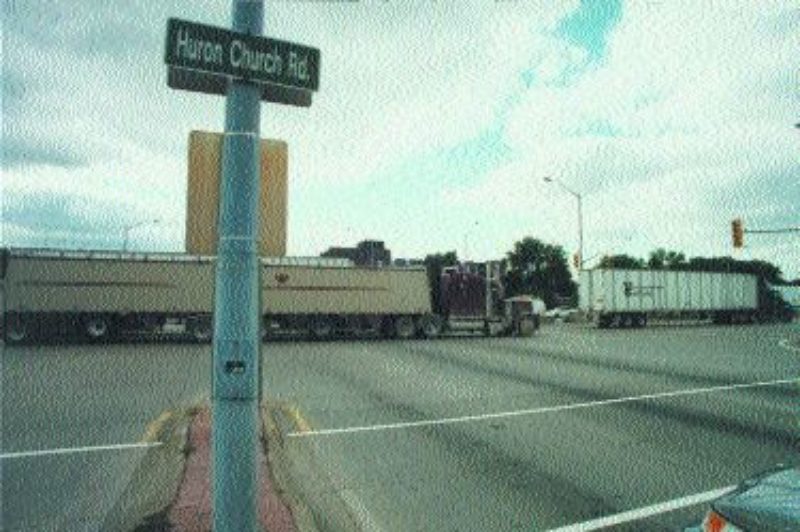 CONGESTION: A trucks-only artery between Ontario's Hwy. 401 and Detroit's freeways is the latest scheme to alleviate border chaos.