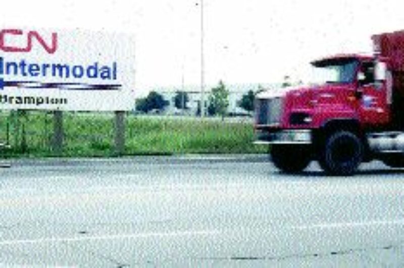 GOOD INTENTIONS: CN officials say they're doing their best to deal with recurring container backlogs.