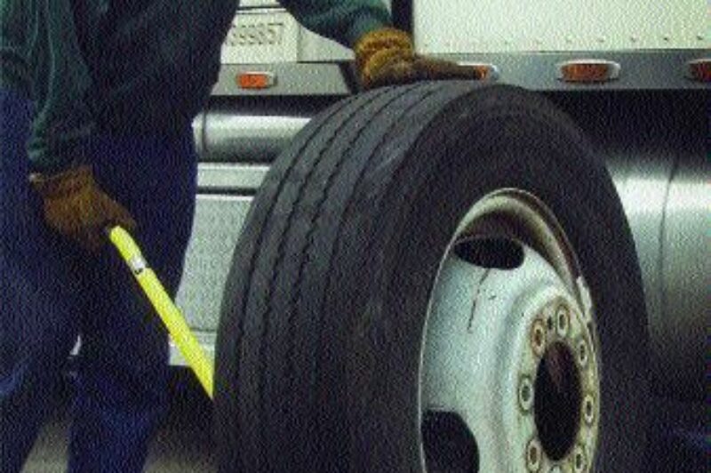 MAINTENANCE: Tire blowouts are often the result of underinflated tires.